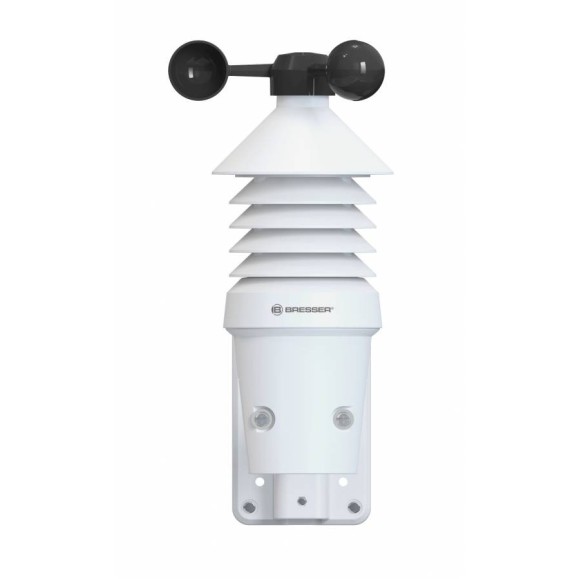 Anémomètre BRESSER Professional WIFI 3-in-1 avec écran couleur
