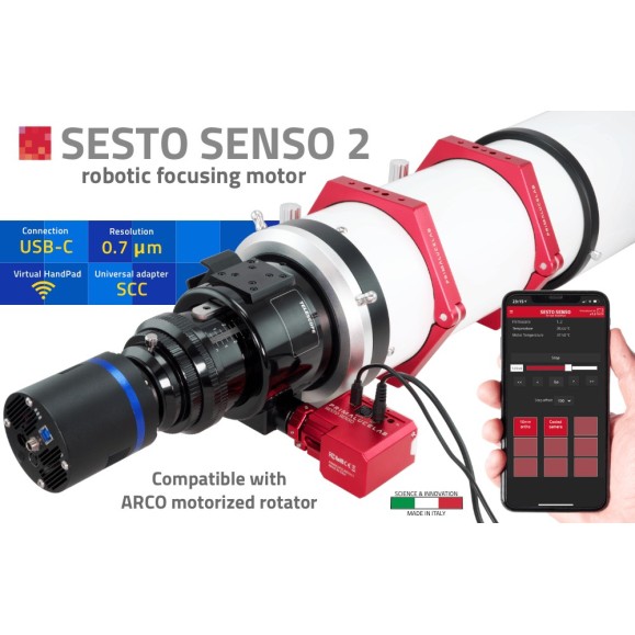 Moteur de mise au point robotique SESTO SENSO 2 Primalucelab