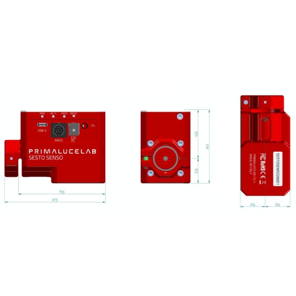 Moteur de mise au point robotique SESTO SENSO 2 Primalucelab