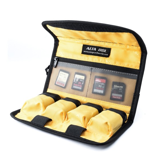 Vanguard Etui Alta BCL pour 4 piles, mémoires et 2 filtres