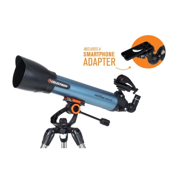 Celestron Télescope réfracteur Inspire 90AZS