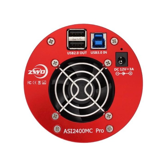 ZWO Caméra astronomique réfrigérée ASI2400MC-PRO couleur