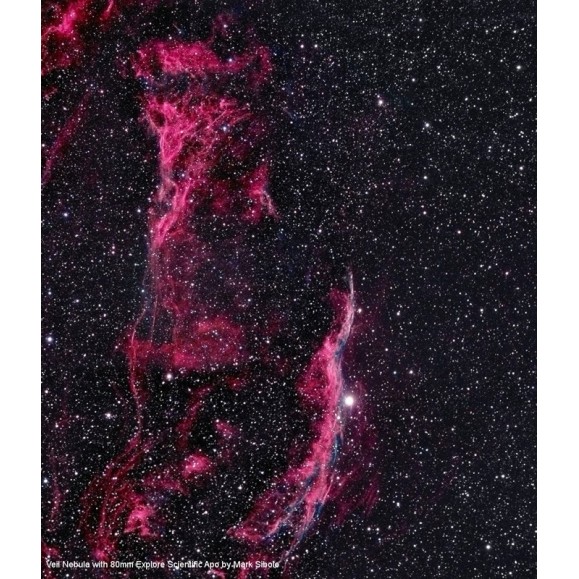 Explore Scientific Tube 80mm f/6 ED APO FCD-1 Alu avec R&P 2" focuser