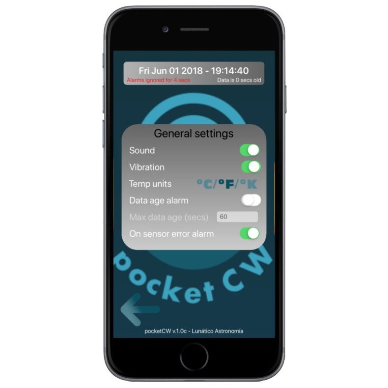 Pocket Cloud Watcher Lunatico USB... Pocket Cloud Watcher Lunatico USB...