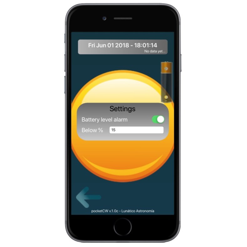 Pocket Cloud Watcher Lunatico USB... Pocket Cloud Watcher Lunatico USB...