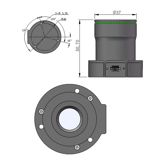 PoleMaster QHY avec adaptateur pour EQ8