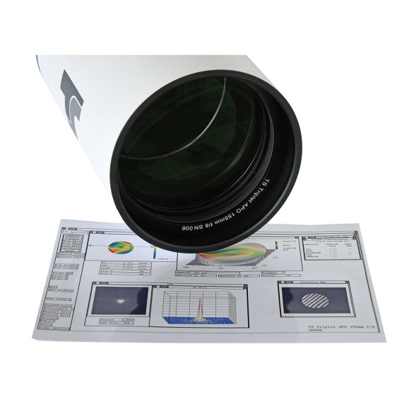 TS Télescope 90 mm f / 6 FPL55 Triplet APO Refractor avec certificat