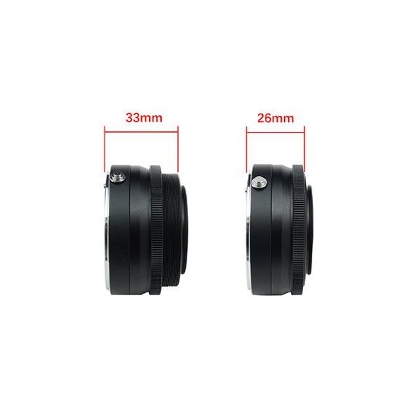 TSAdaptateur CCD -Optique pour objectifs Canon EOS vers M48 - longueur 10mm