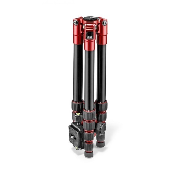 Manfrotto Trépied Element Traveller Small Alumunium Red