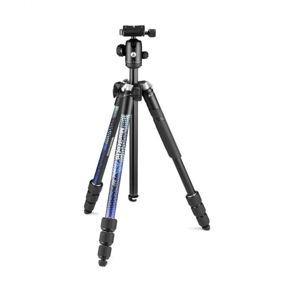 Manfrotto Trépied Element MII Aluminium Bleu