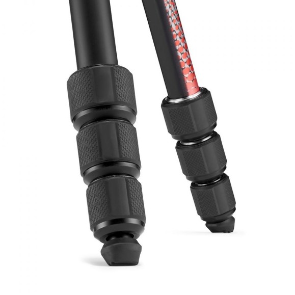 Manfrotto Trépied Element MII Aluminium Rouge