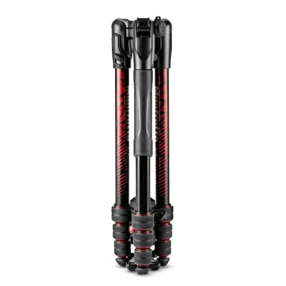Manfrotto Trépied Befree Advanced Aluminium / Rouge