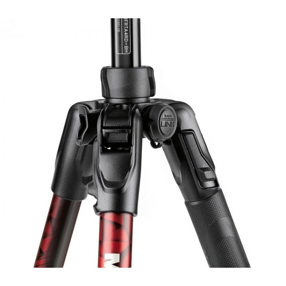Manfrotto Trépied Befree Advanced Aluminium / Rouge