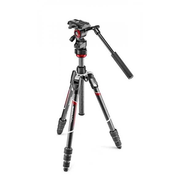 Manfrotto Trépied Befree Live carbon twist lock tripod