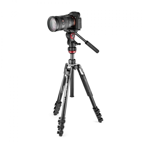 Manfrotto Trépied Befree Live trépied à levier de verrouillage en aluminium