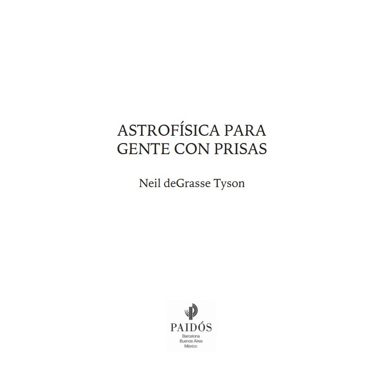 L'astrophysique pour les gens pressés L'astrophysique pour les gens pressés