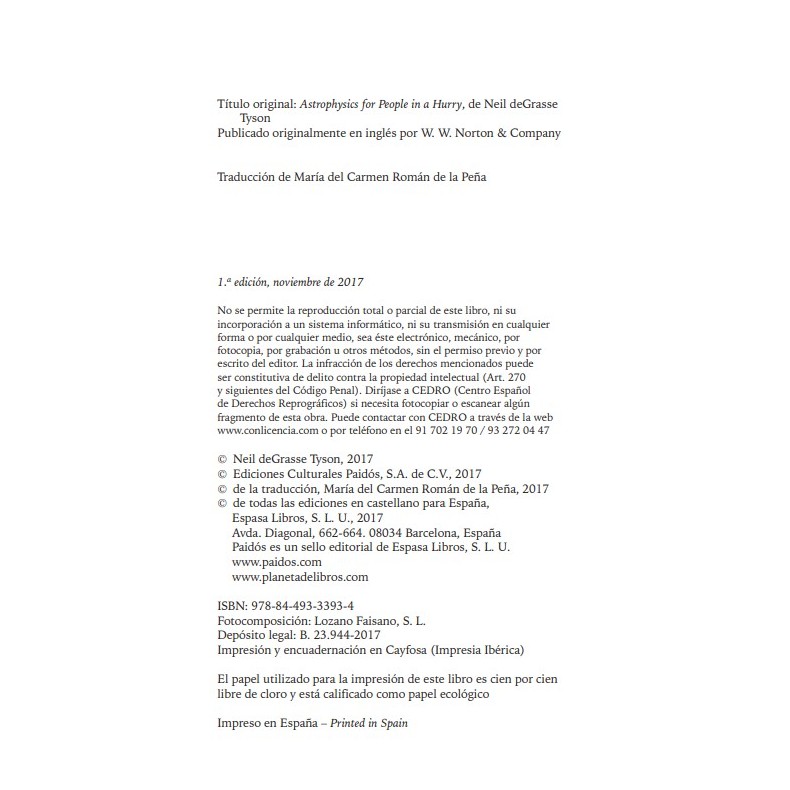 L'astrophysique pour les gens pressés L'astrophysique pour les gens pressés