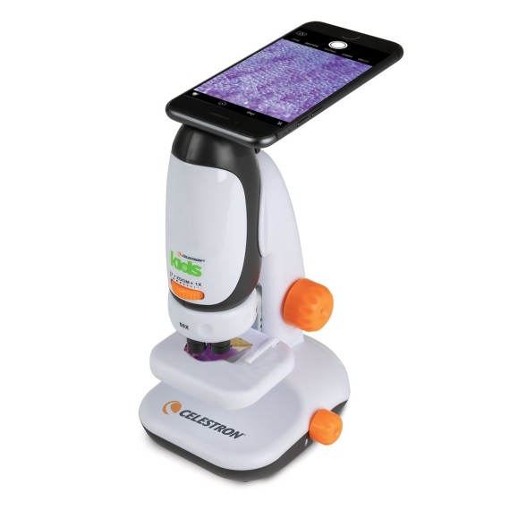Microscope pour enfants CELESTRON avec adaptateur pour smartphone