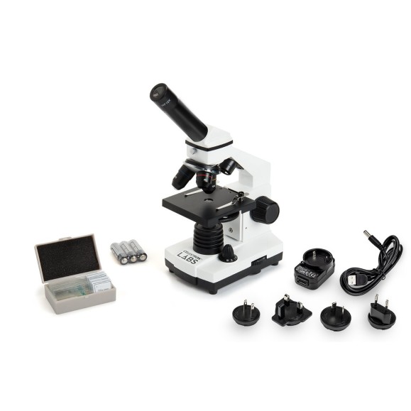 CELESTRON Labs M400 Microscope universel à embouts multiples