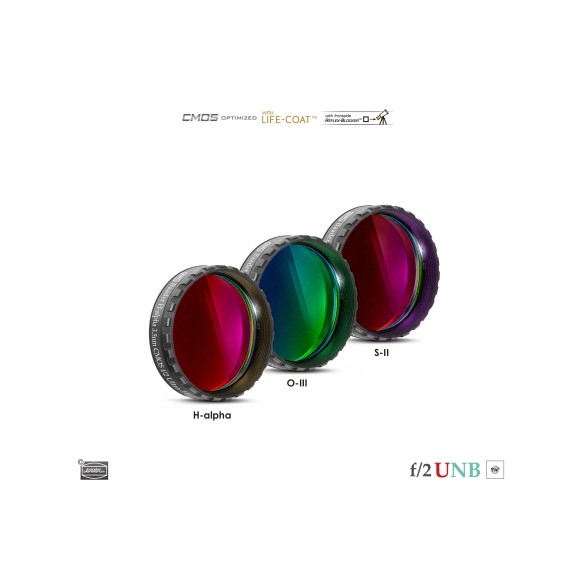 Jeu de 3 filtres Ultra Highspeed Ø 1¼" 3,5/4 nm Cmos Optimisé Baader Planetarium