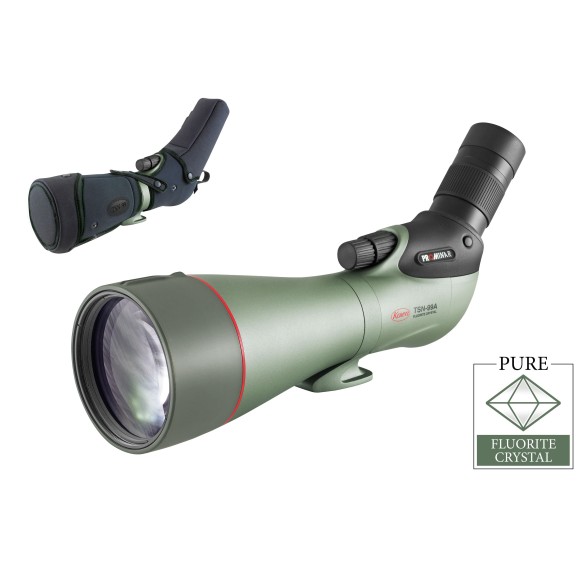 Kit télescope KOWA Télescope angulaire Prominar 99mm avec oculaire zoom 30-70X et étui en néoprène
