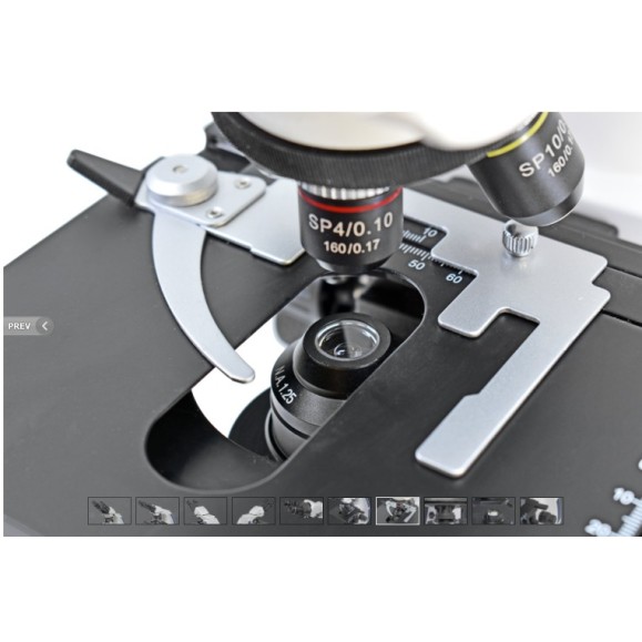 BMS Microscope biologique binoculaire D2-220SP 1000X