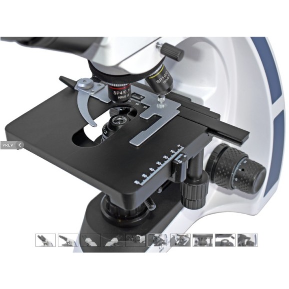 BMS Microscope biologique binoculaire D2-220SP 1000X