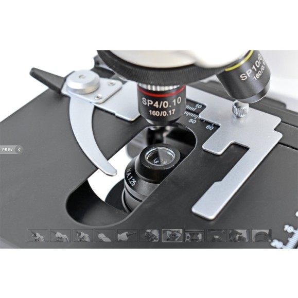 BMS Microscope biologique monoculaire D2-211SP 1000X