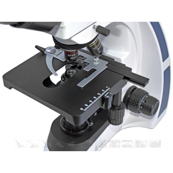 BMS Microscope biologique monoculaire D2-211SP 1000X