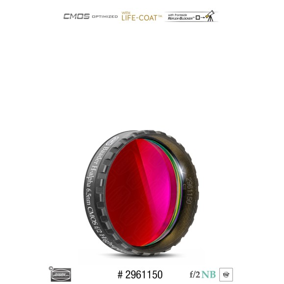 6.5nm Filtres Baader H-alpha Highspeed Ø 1¼" optimisés pour CMOS