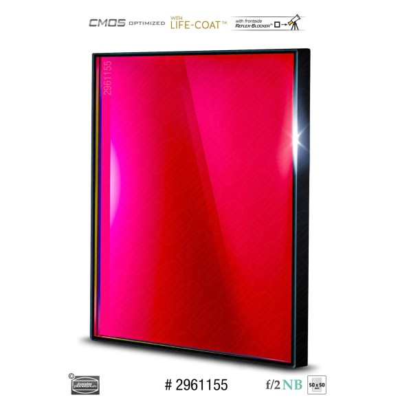 6.5nm Filtres CMOS optimisés Baader H- alpha Highspeed 50x50 mm