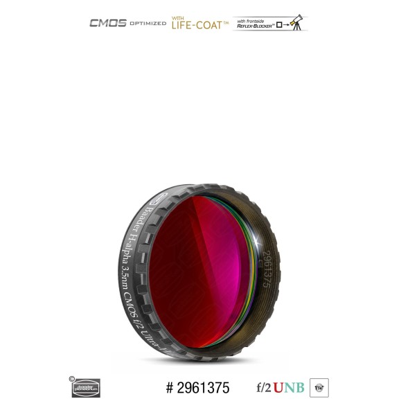 3.5nm Filtres Baader H-alpha ultra-rapides Ø 1¼" optimisés pour CMOS