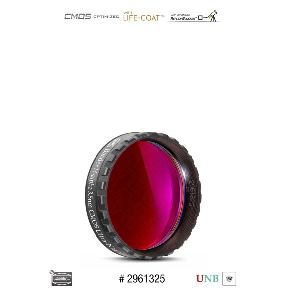 3.5nm Filtres Baader H-alpha à bande ultra-fine Ø 1¼" optimisés pour CMOS