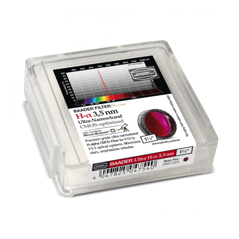 3.5nm Filtres Baader H-alpha à bande...