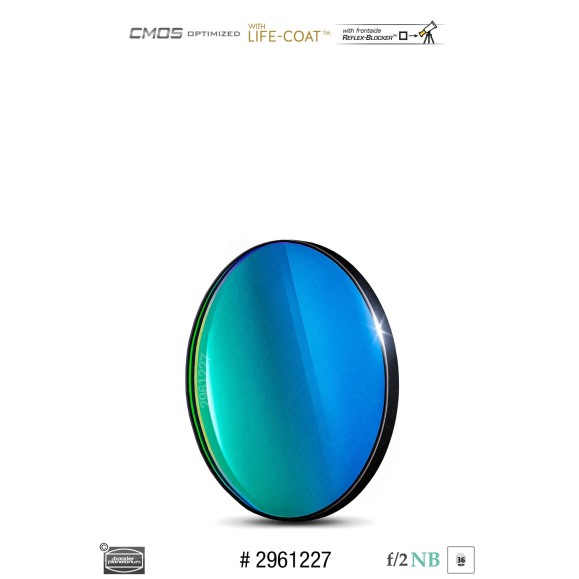 Filtre Baader O-III Highspeed 6.5nm 36 mm optimisé pour CMOS