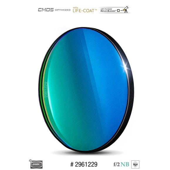 Filtre Baader O-III Highspeed 6.5nm 50.4 mm optimisé pour CMOS
