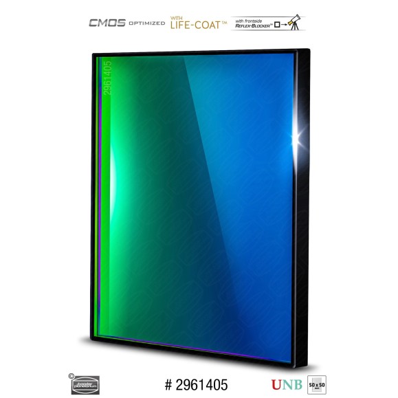 Filtre Baader O-III Ultra-Narrowband 4nm 50x50 mm optimisé pour CMOS