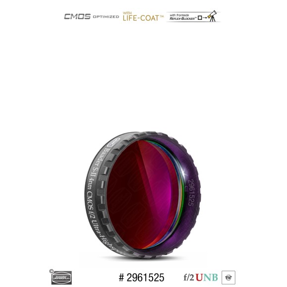 Filtre Baader S-II Ultra-Highspeed 4nm Ø 1¼" optimisé pour CMOS