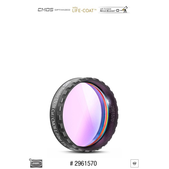 Filtre Baader UV/IR-Cut/L 1¼" optimisé pour CMOS