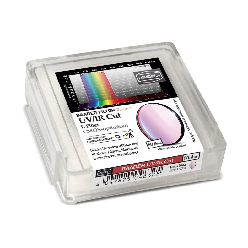 Filtre Baader UV/IR-Cut / L Ø 50,4 mm... Filtre Baader UV/IR-Cut / L Ø 50,4 mm...
