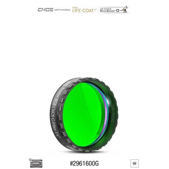 Filtre 1¼" Baader RGB-G Ø optimisé pour CMOS