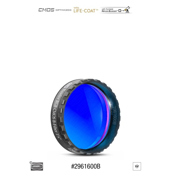 Filtre 1¼" Baader RGB-B Ø optimisé pour CMOS