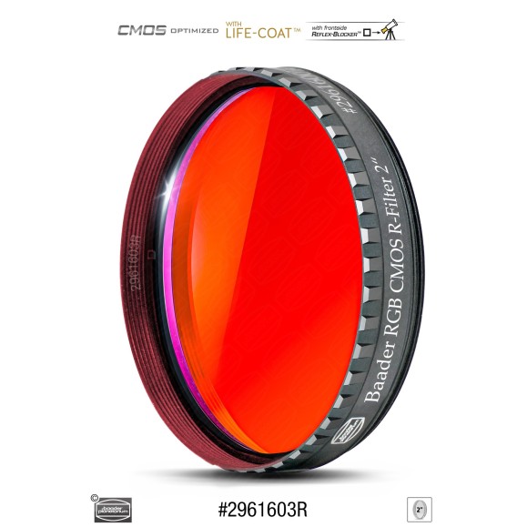 2" RGB-R Ø 2" Filtre Baader optimisé pour CMOS