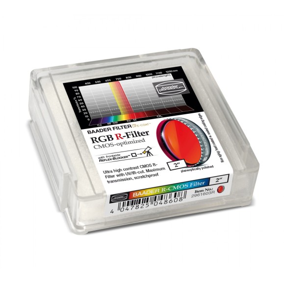 2" RGB-R Ø 2" Filtre Baader optimisé pour CMOS