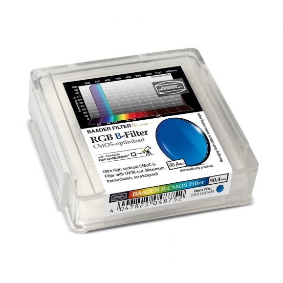 Filtre Baader RGB-B 50,4 mm Ø optimisé pour CMOS