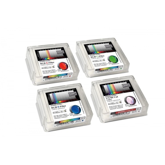 Jeu de filtres LRGB Ø 1¼" Baader optimisés pour CMOS