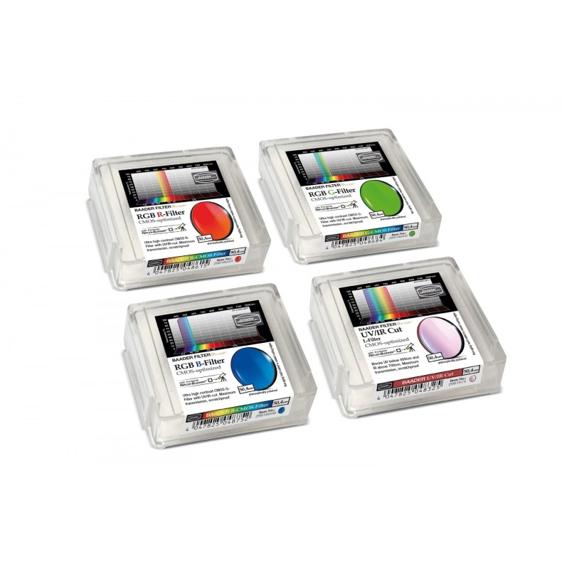 50,4 mm Jeu de filtres LRGB Baader Ø... 50,4 mm Jeu de filtres LRGB Baader Ø...