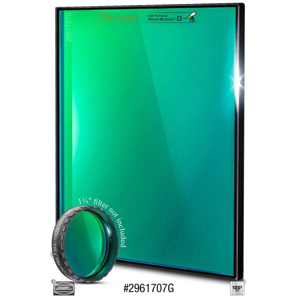 Filtre photométrique 100x100 mm² SLOAN g'Baader Planetarium