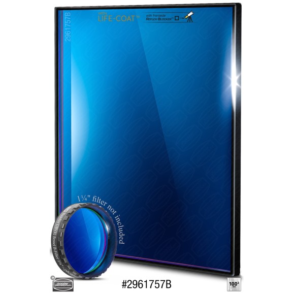 Filtre photométrique 100x100 mm² BESSEL UBVRI-B Baader Planetarium