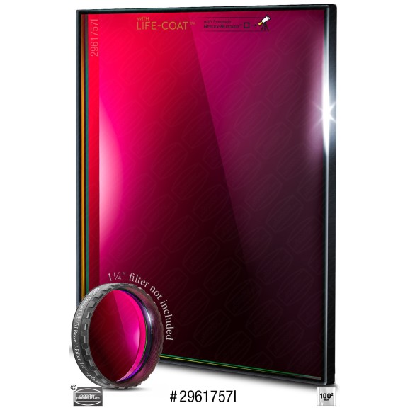 Filtre photométrique 100x100 mm² BESSEL UBVRI-I Baader Planetarium